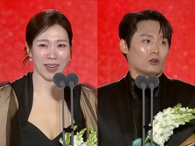 '백상' 조연상 염혜란 "애순아, 엄마 장원이야"…최대훈 "학씨!"