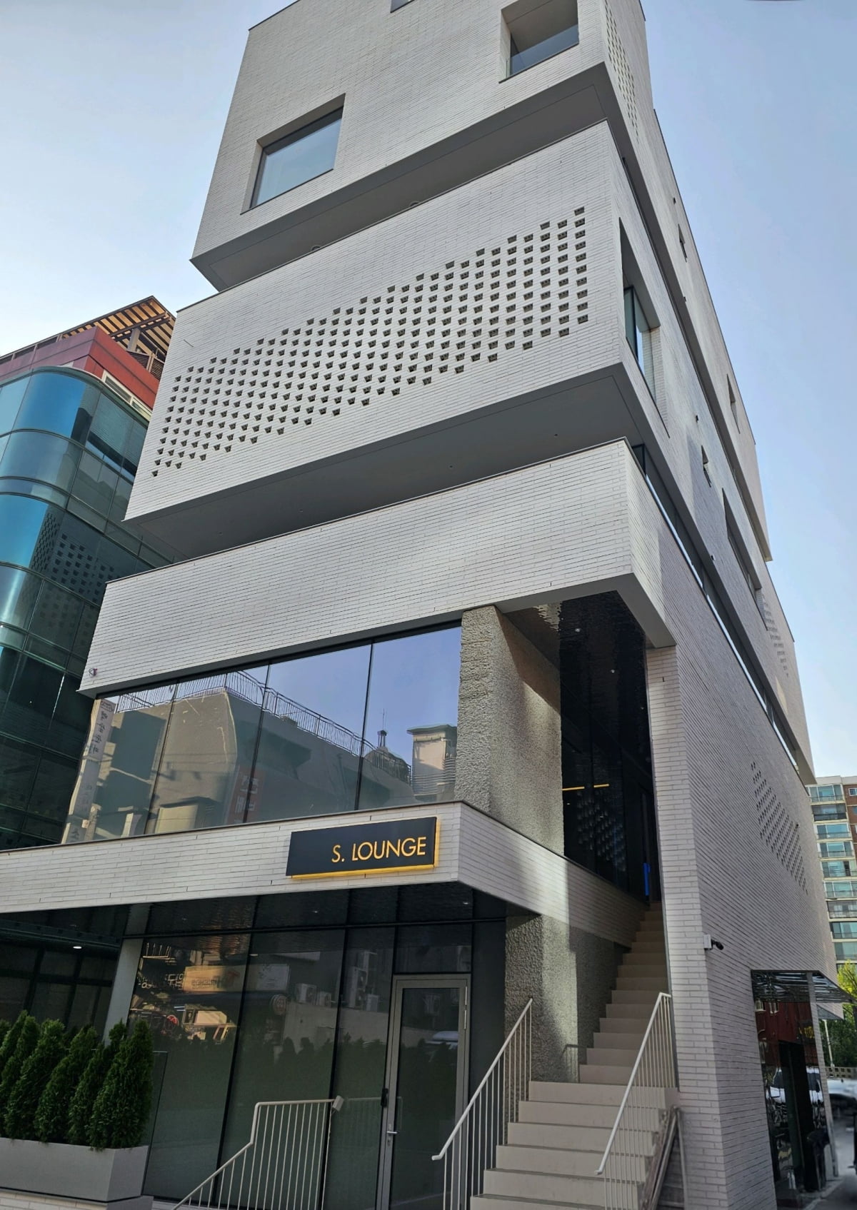 삼성물산이 최근 개관한 '압구정 S.라운지' 외관. 사진=삼성물산