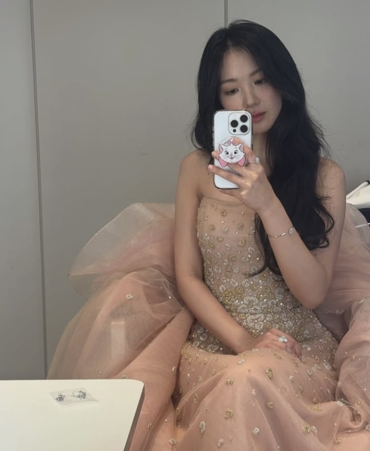 キム・ヘユン、美しいドレス姿で第61回百想芸術大賞に登場