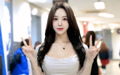 "AI 미녀인 줄"…인형급 미모 뽐낸 치어리더 근황