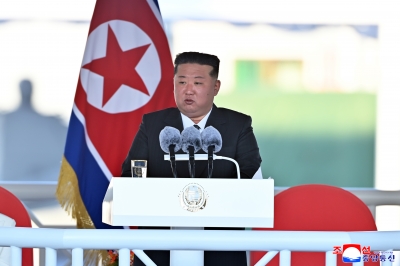 김정은 "우크라 괴뢰 방치하면 서울의 군대도 무모함 따라할 것"