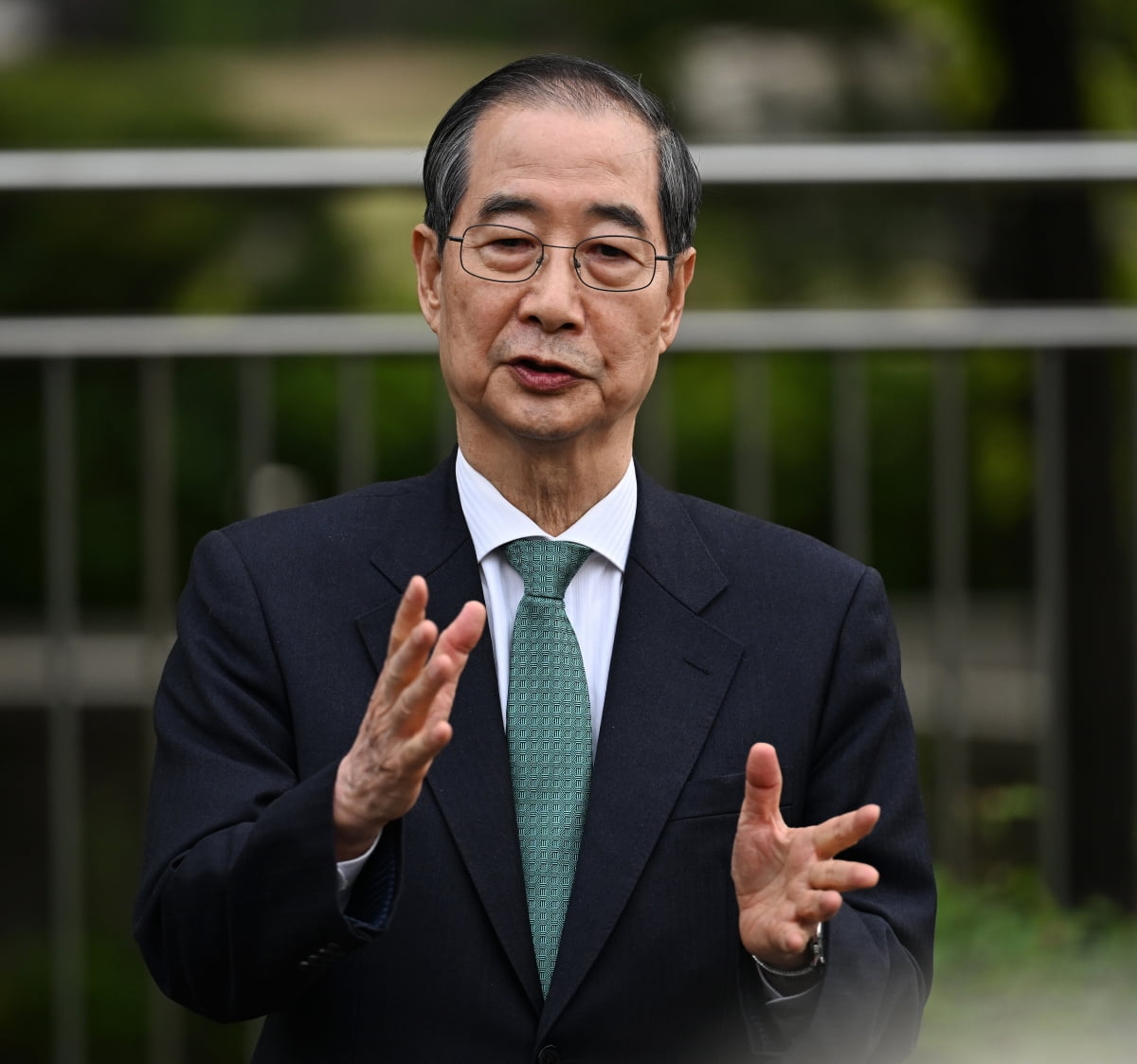 한덕수 토토사이트 케이 벳 예비후보. 김범준 기자
