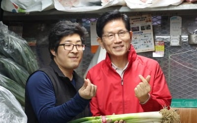 단일화 진통 끝낸 김문수, '경부선 유세' 광폭 행보 [대선 현장]