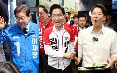 TK유세 나선 김문수·이재명, 나란히 박정희 언급…이준석 "내가 대구 미래"
