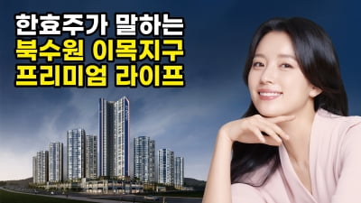 한효주가 모델로 나선 아파트는 어떨까