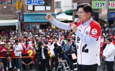 김문수, PK 5개 도시 순회…"박정희처럼 과학기술 대통령 되겠다" [대선 현장]