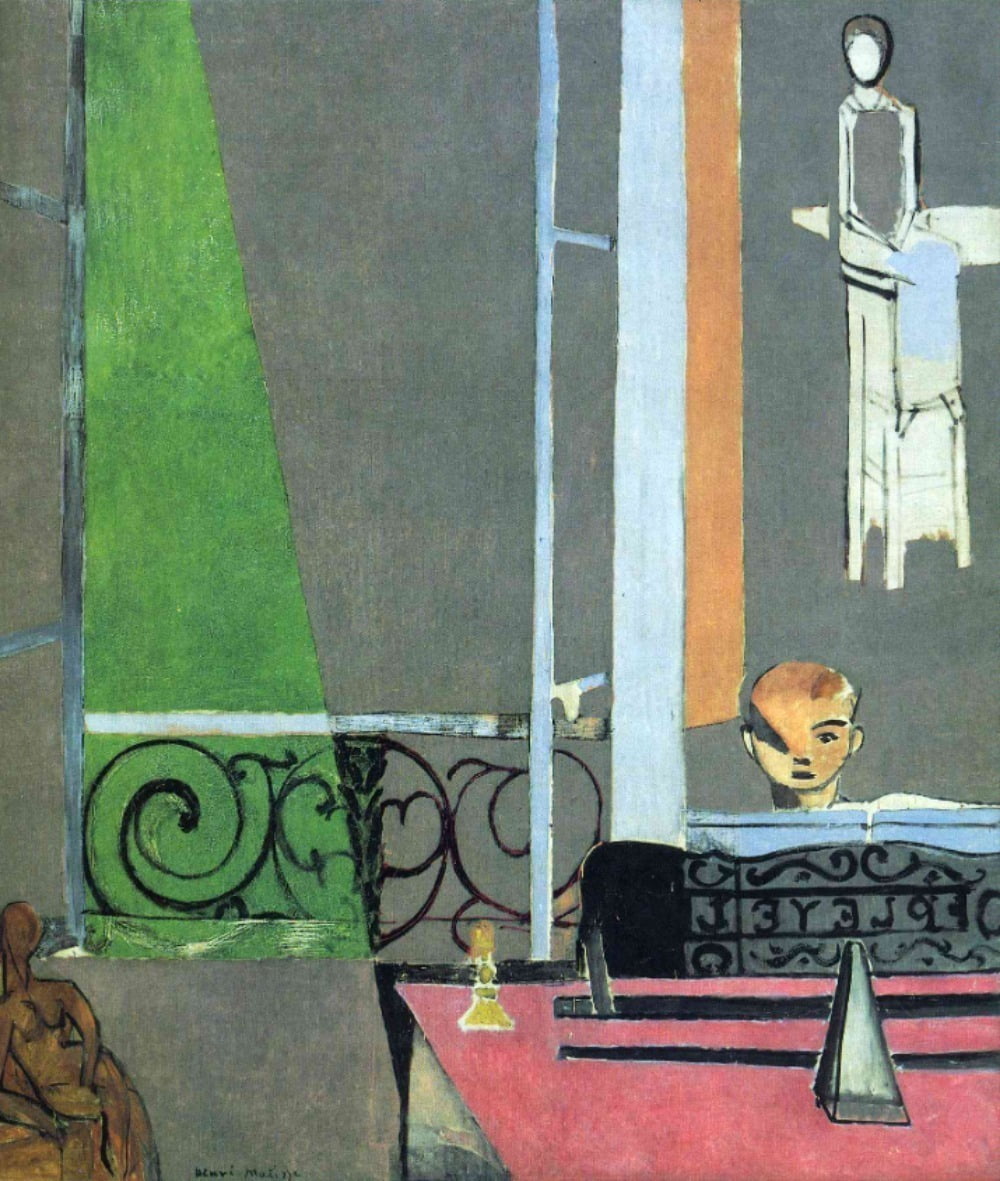 앙리 마티스, '피아노 레슨' (1916) / 그림출처. Wikiart