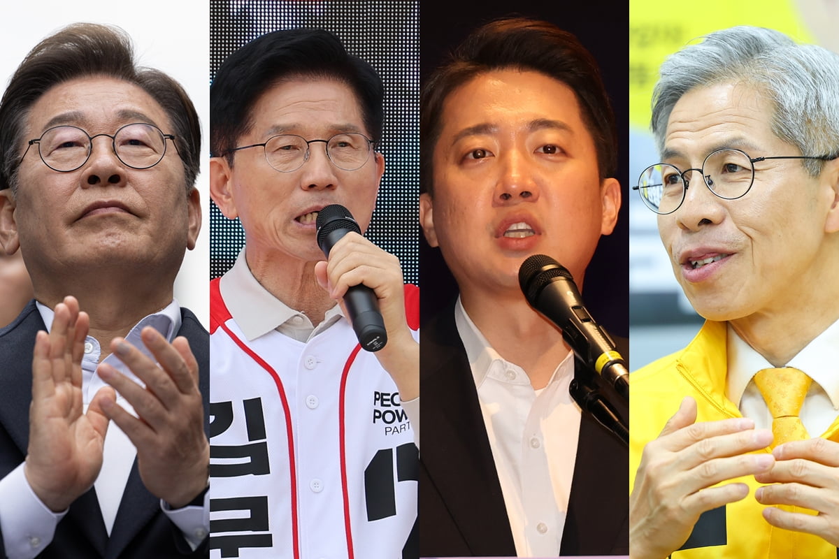 이재명·김문수·이준석·권영국 대선주자 첫 TV토론 격돌
