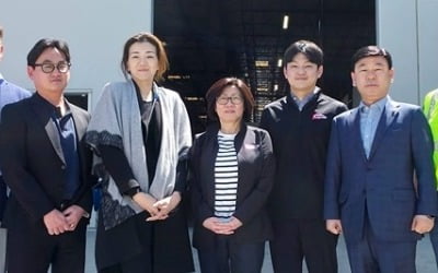 현장 경영 나선 조현민 한진 사장, 美 물류인프라 현장 점검