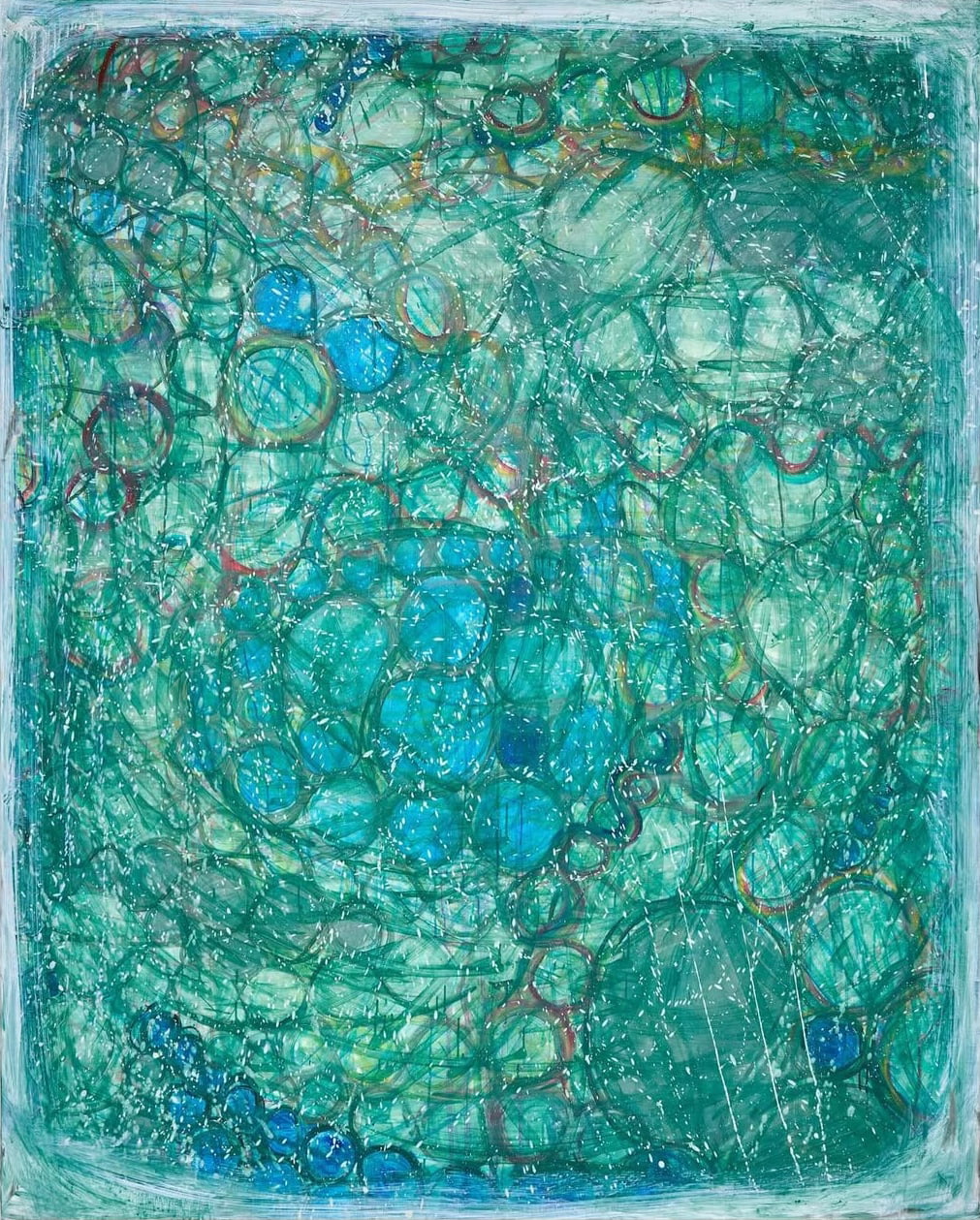 김미영, Leap-The-Dips, Oil on Canvas, 2273 x 1818 cm, 2023
