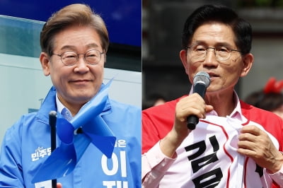 이재명 45.1% vs 김문수 41.9%…오차범위 내 접전 [여론조사공정]