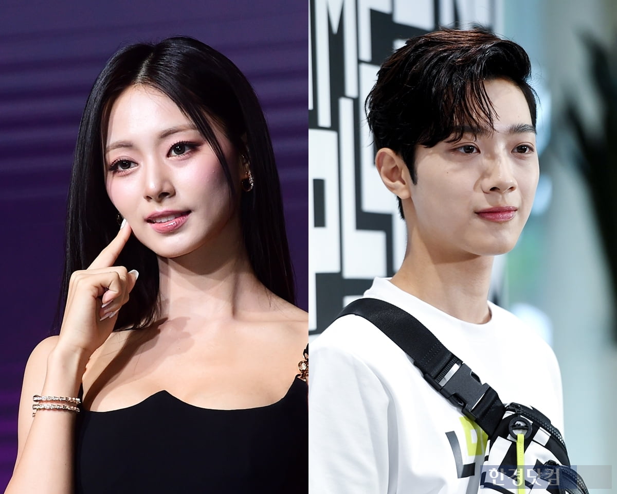 왼쪽부터 쯔위, 라이관린/사진=한경DB