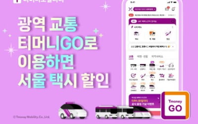 서울서 택시 타면 3000원 할인...티머니GO 교통 연계 혜택