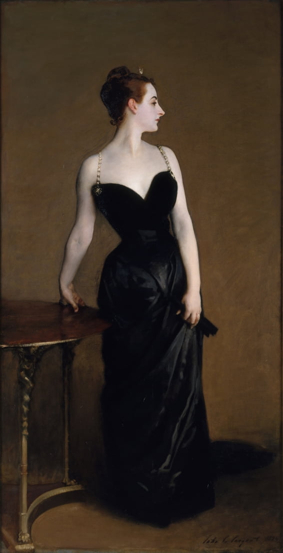 John Singer Sargent, Madame X (Virginie Amélie Avegno Gautreau), 1883–84. / ©The Metropolitan Museum of Art