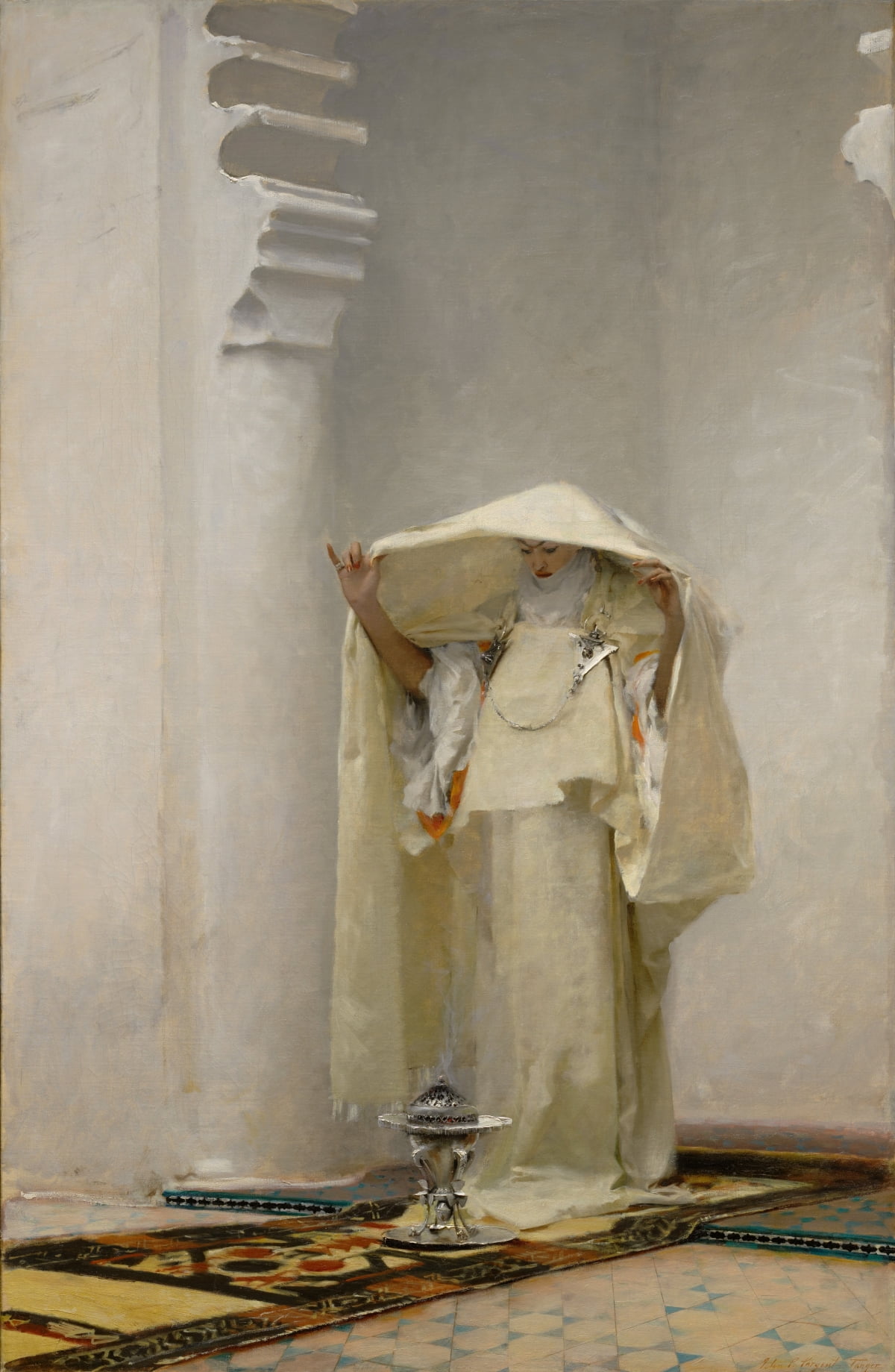 John Singer Sargent, Fumée d'ambre gris (Smoke of Ambergris), 1880.  ©Clark Art Institute