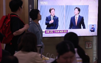 이준석 "기저 전력, 원전이 답" vs 이재명 "재생에너지 부정 못해" [대선 토론]