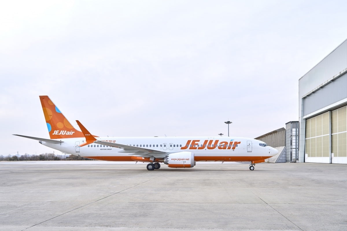 제주항공, B737-8 4호기 구매 도입