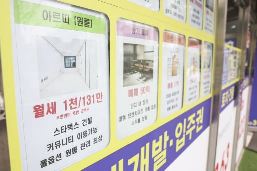 대출 규제가 강화되기 전 '막차'를 타려는 수요가 늘고 있다. 서울의 한 중개업소 모습. /한경DB