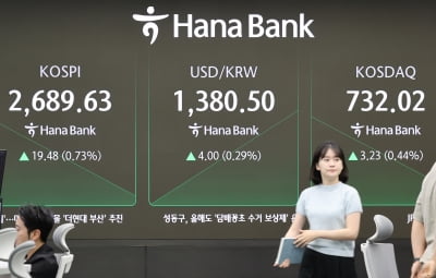 9개월 만의 코스피 2700선…금융주·자동차주 급등