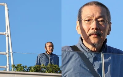 '한국 장편 0편' 칸 영화제 개막…홍상수, 호텔 발코니서 포착