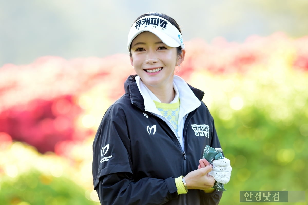 [포토] 정지유, '이른 아침에도 러블리 미소~'