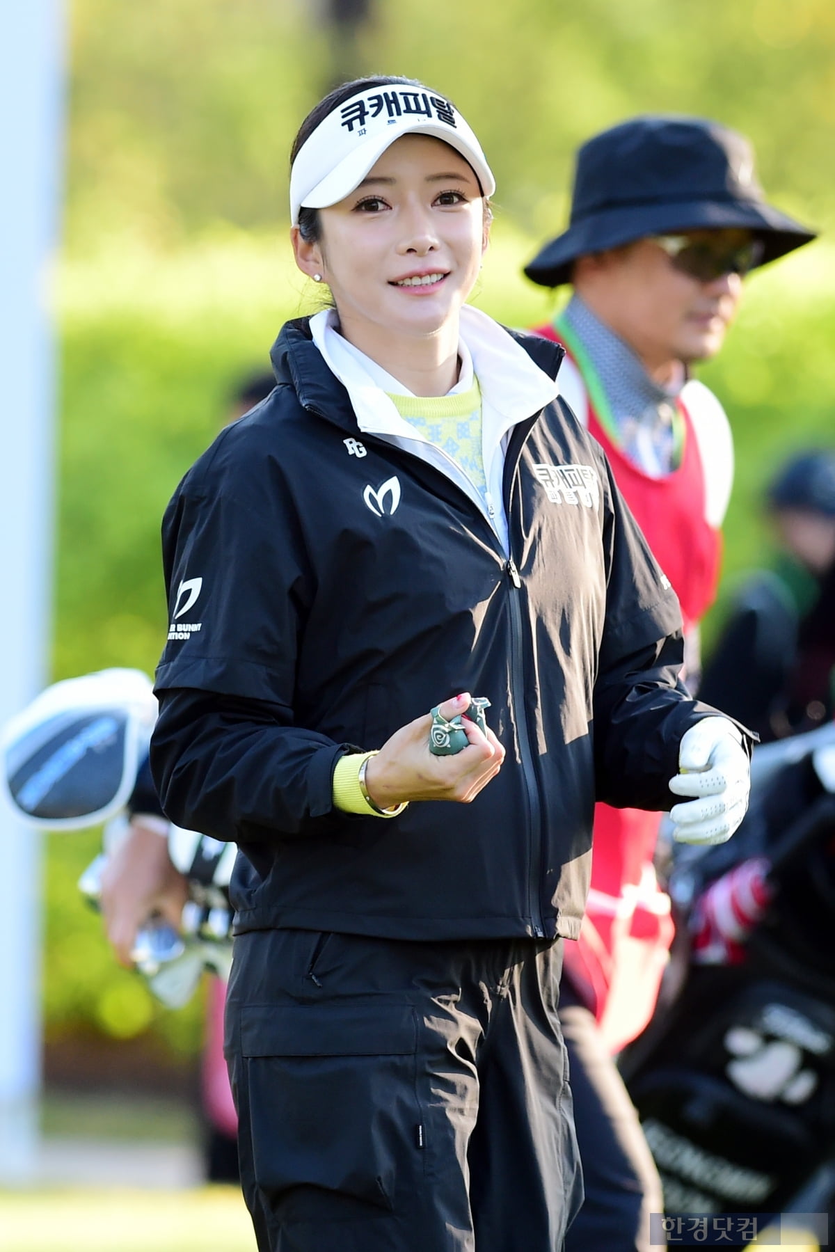 [포토] 정지유, '이른 아침에도 러블리 미소~'