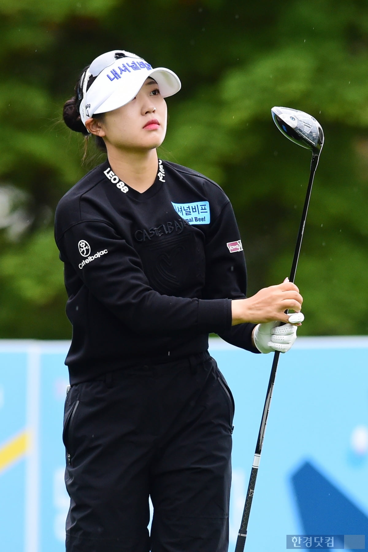 [포토] 전효민, '첫 홀부터 신중하게'