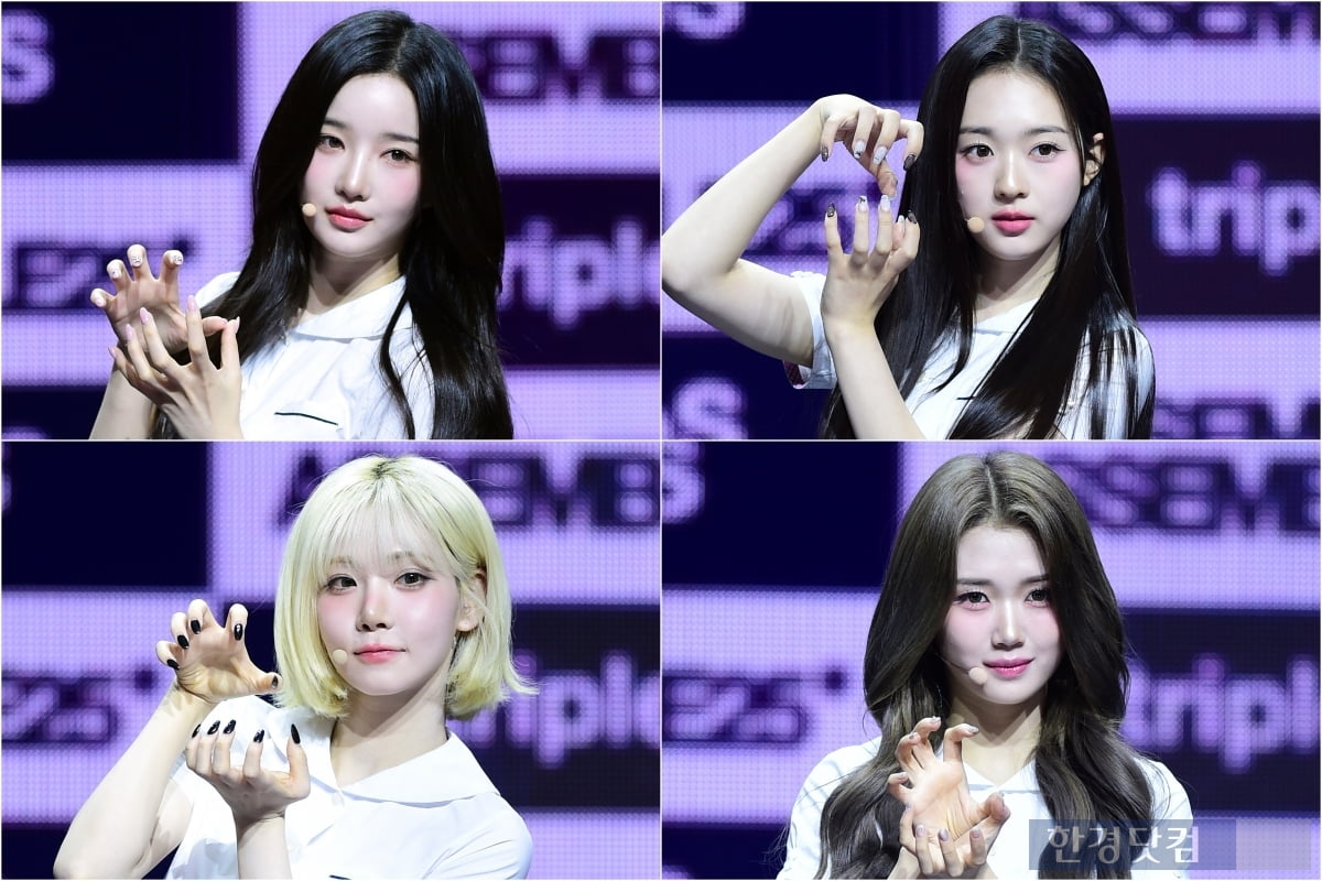 막강하다, 트리플에스…24인 완전체 시너지+'라라라' 시리즈 컴백 [종합]