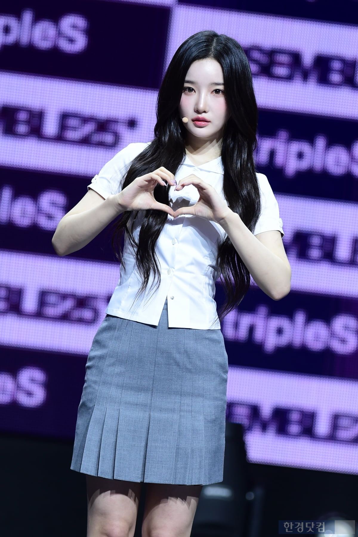 [포토] 트리플에스 김유연, '말로 다 표현할 수 없는 예쁨'