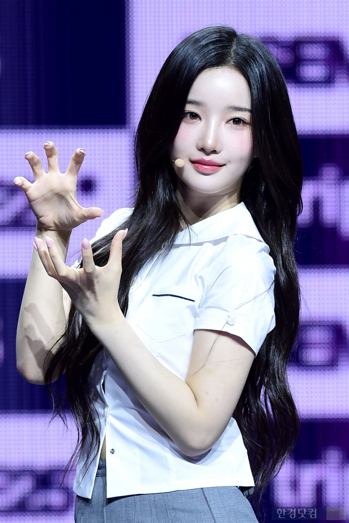 [포토] 트리플에스 김유연, '말로 다 표현할 수 없는 예쁨'