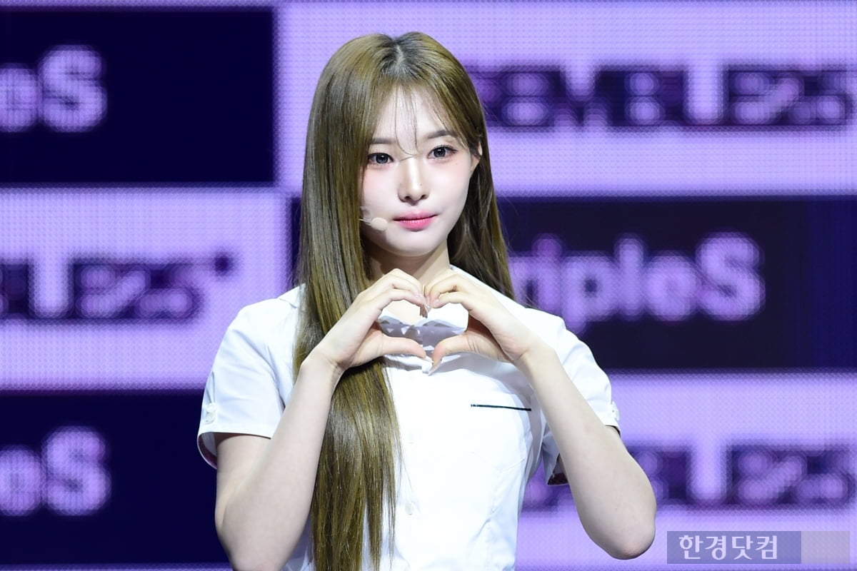 [포토] 트리플에스 정하연, '반짝반짝 빛나는 미모'