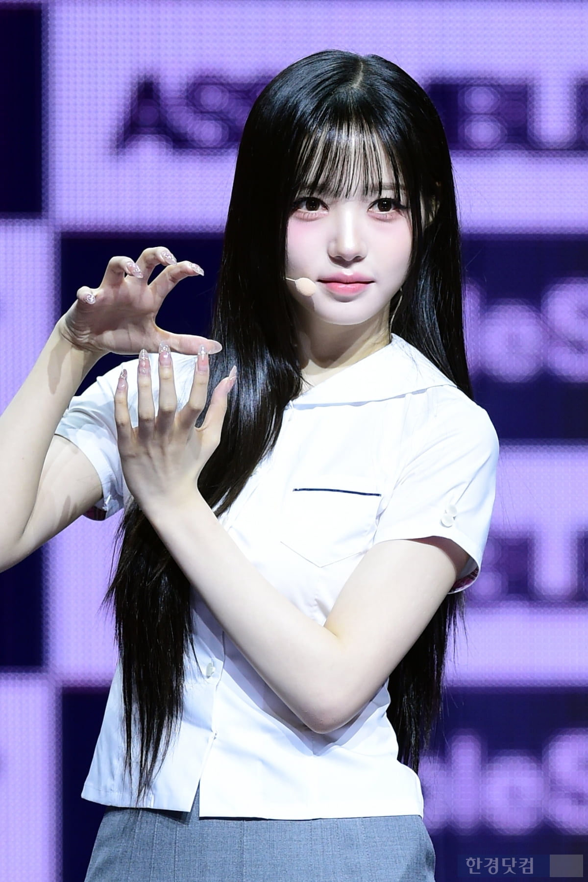 [포토] 트리플에스 김채원, '아이처럼 귀여운 모습에 눈길'