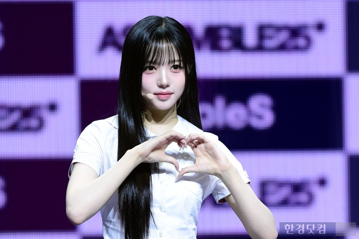 [포토] 트리플에스 김채원, '아이처럼 귀여운 모습에 눈길'