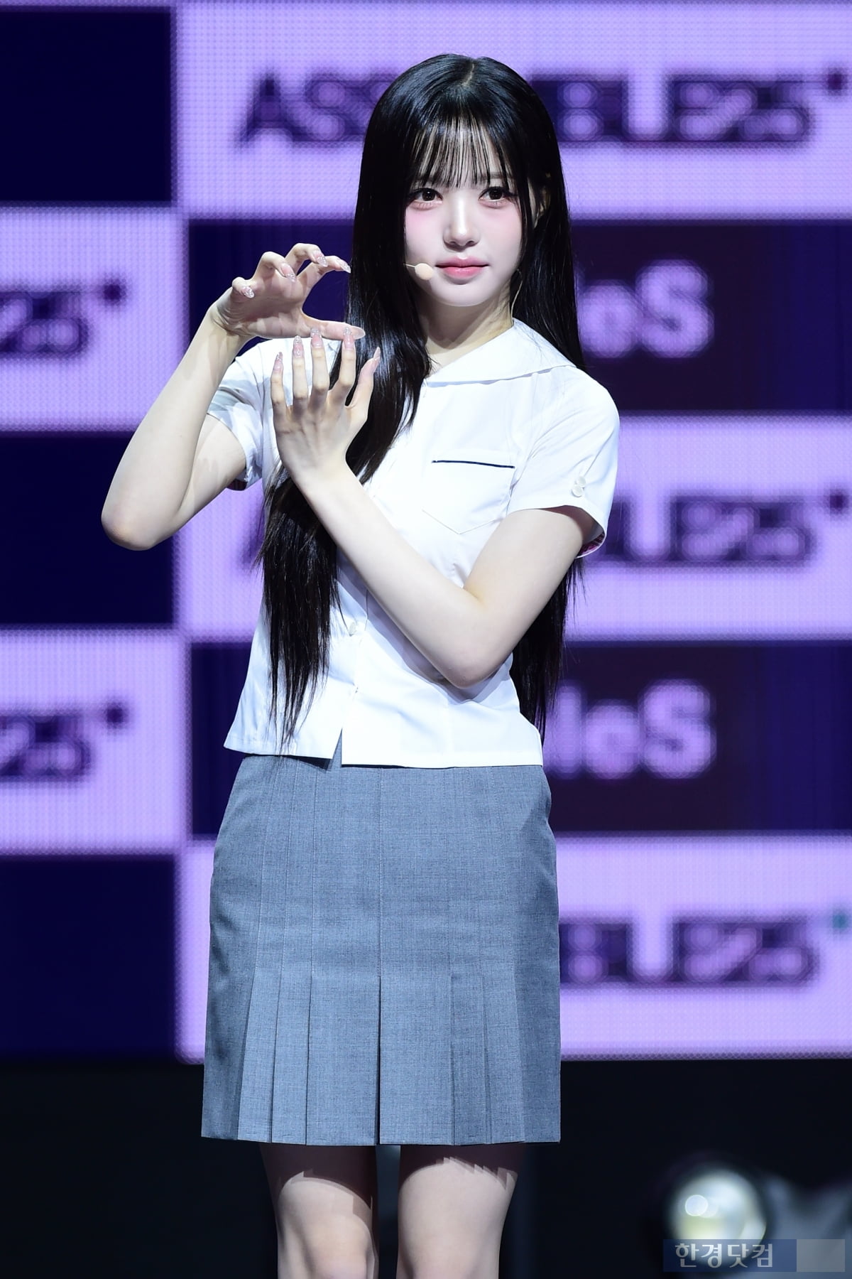 [포토] 트리플에스 김채원, '아이처럼 귀여운 모습에 눈길'