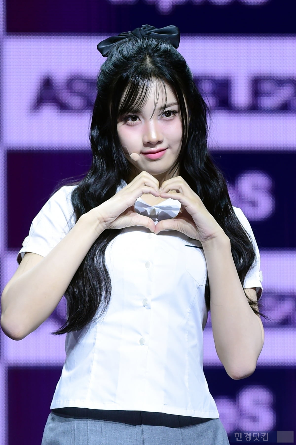 [포토] 트리플에스 설린, '커다란 리본 달고 깜찍하게~'