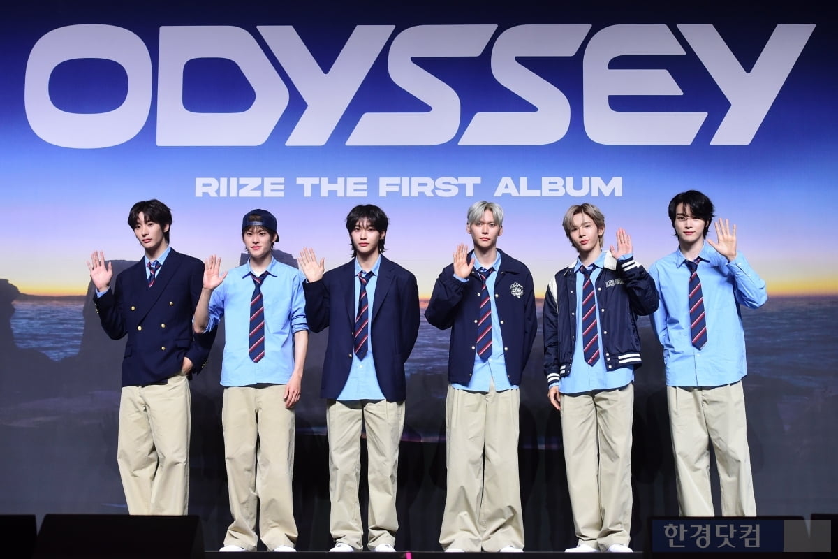 [포토] 라이즈, 첫 정규 'ODYSSEY(오디세이)'로 컴백