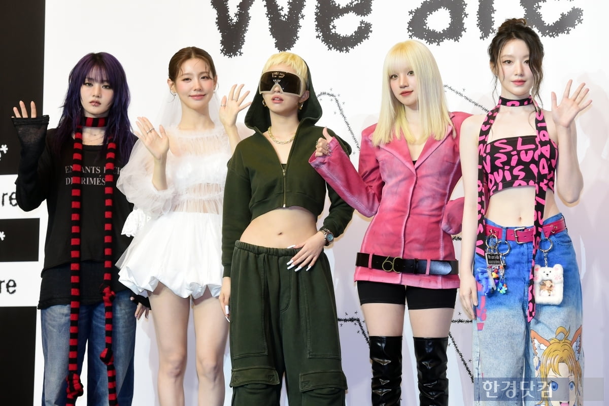[포토] 아이들, '(여자)' 떼고 멋진 모습으로 컴백