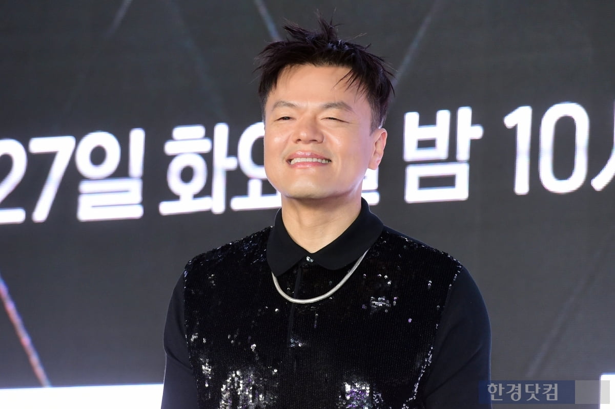 [포토] 박진영, '기분 좋은 미소'