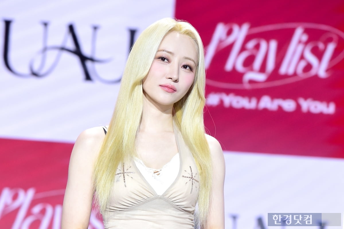 [포토] 드림캐쳐 유아유 수아, '우아한 금발의 여신'