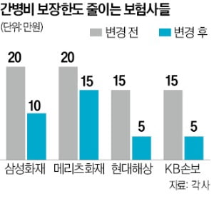 간병비 보장 한도 낮추는 보험사…"계약 전 약관 꼼꼼히 살펴야"