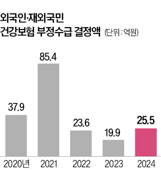 외국인 '건보 부정수급' 전년 대비 30% 늘었다…10명 중 7명이 중국인