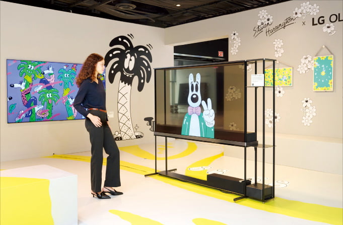 [포토] LG 올레드로 즐기는 '프리즈 뉴욕'