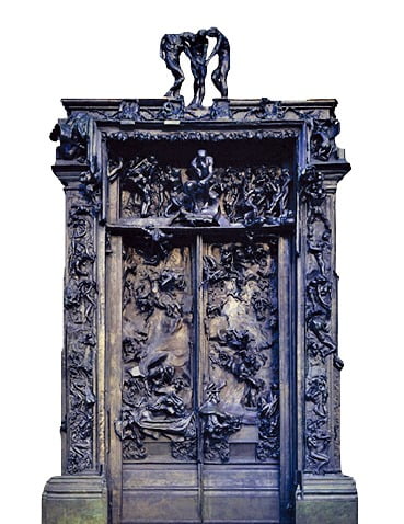 오귀스트 로댕의 ‘지옥의 문’. /국립서양미술관
