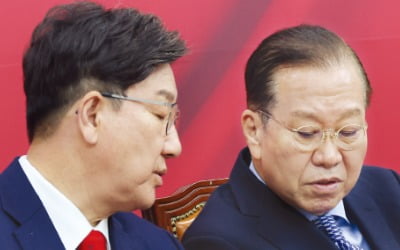 여론조사 밀어붙이는 국힘 지도부…金 "손 떼라, 당무우선권 발동"