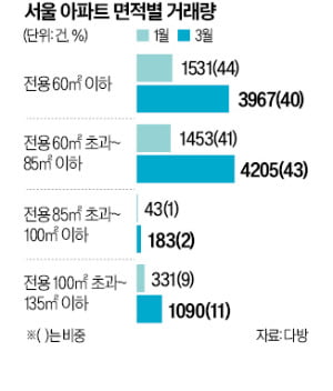서울 대형 아파트 거래 증가…'똑똑한 한 채'가 대세