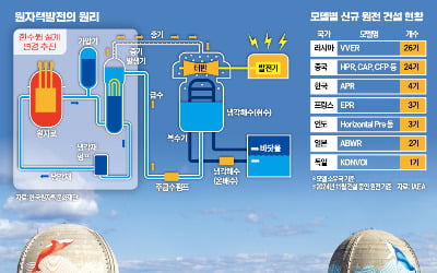 年 16기씩 늘어나는 원전시장…美 그늘 벗어나 점유율 확대 나서