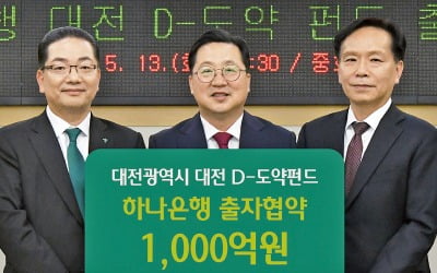 [포토] 하나은행, 대전 스타트업 지원