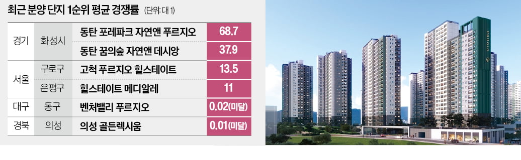 동탄 청약 7만명 몰렸는데…대구는 10명뿐