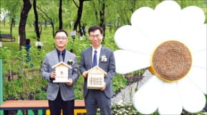 현대ENG, 꿀벌 서식지 개장식