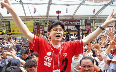 [포토] 김문수 지원사격 나선 한동훈